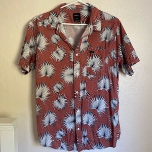 RVCA Men’s Button Up Large “Slim Fit”